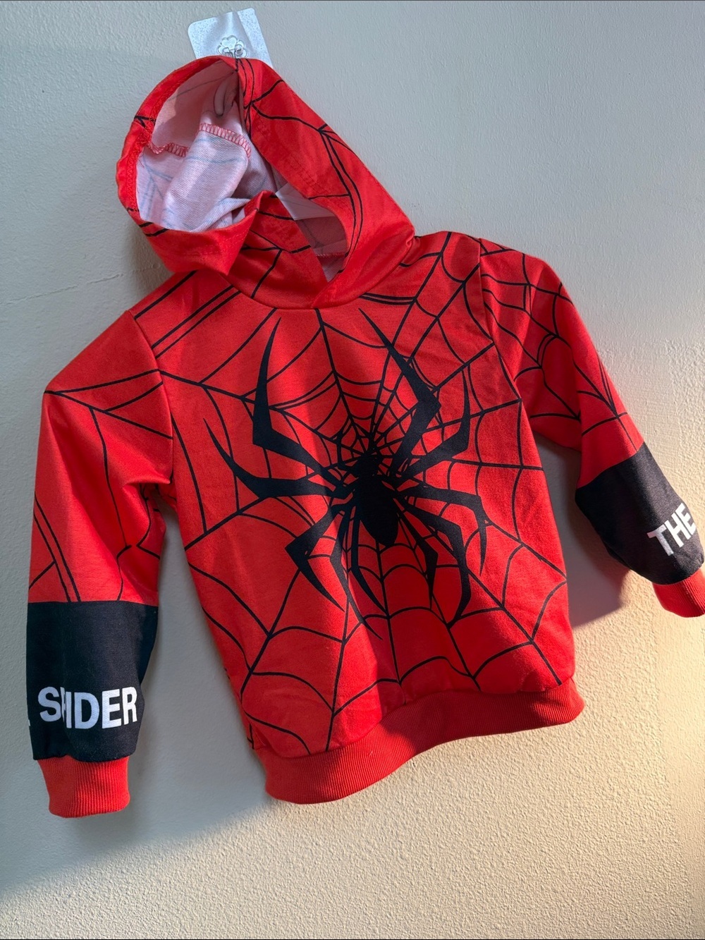 SPIDER-MAN HOODIE  Otherwild Red & Black for Kids LIGHTWEIGHT & FUN 🤩